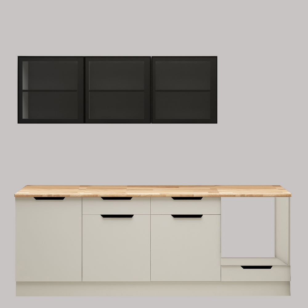 Fly Kitchen Inverno Kitchen Cabinet 240 Cm