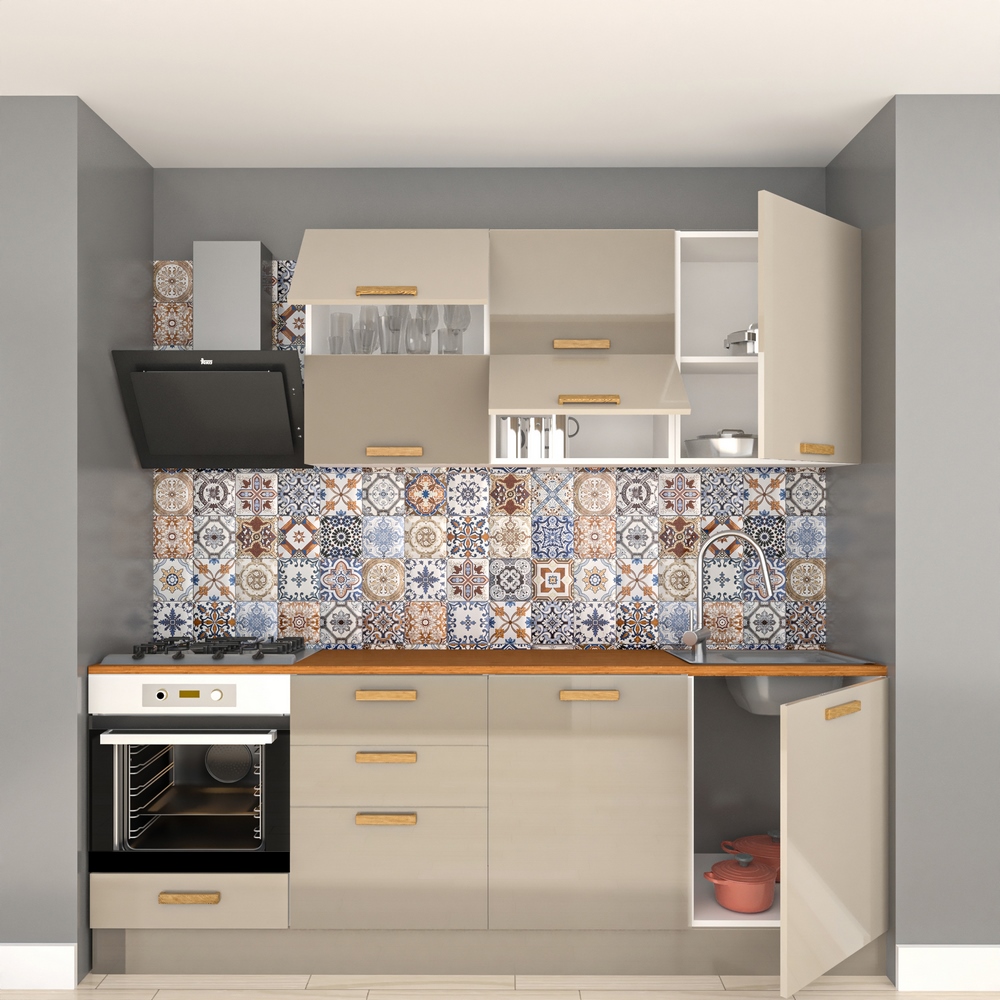 Fly Kitchen Vizon Kitchen Cabinet 240 Cm