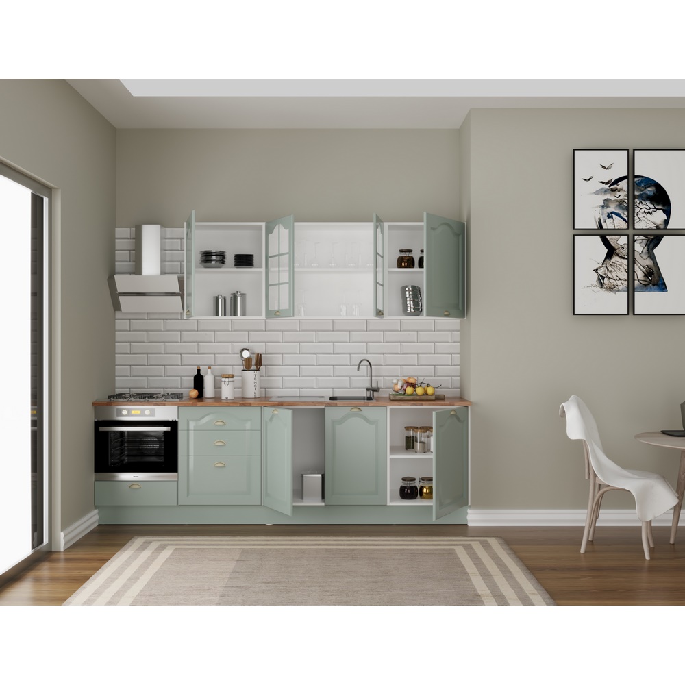 Fly Kitchen Greena Kitchen Cabinet 270 Cm