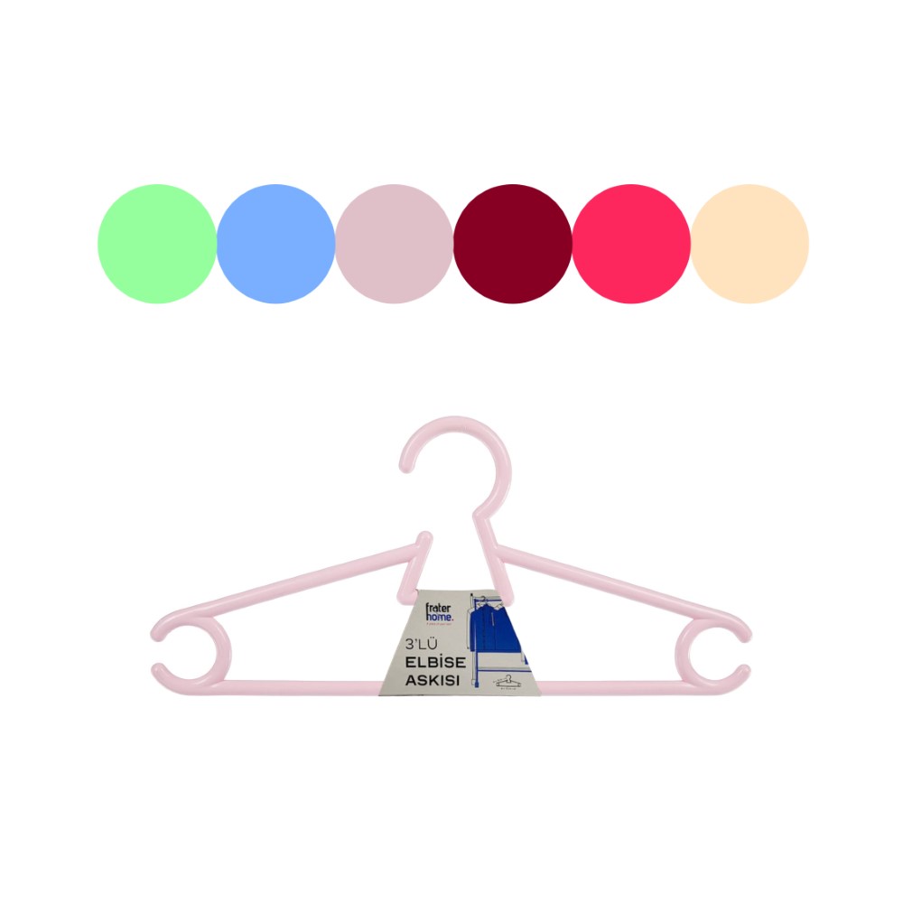 Frater 3-Piece Thick Moblen Hanger
