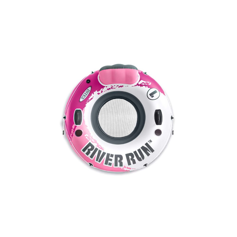 Intex Rubber Ring - Swimming Pool Pink River Run I Tube