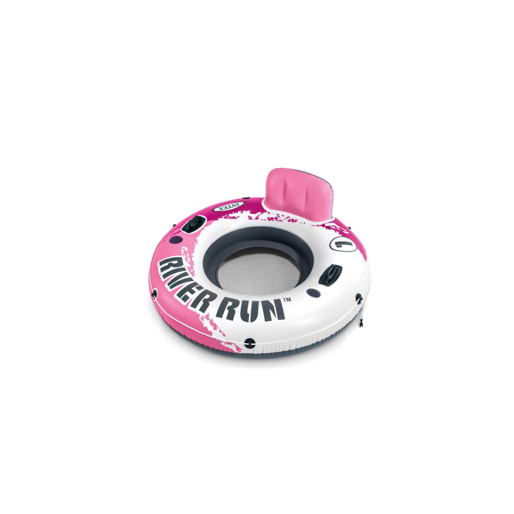 Intex Rubber Ring - Swimming Pool Pink River Run I Tube