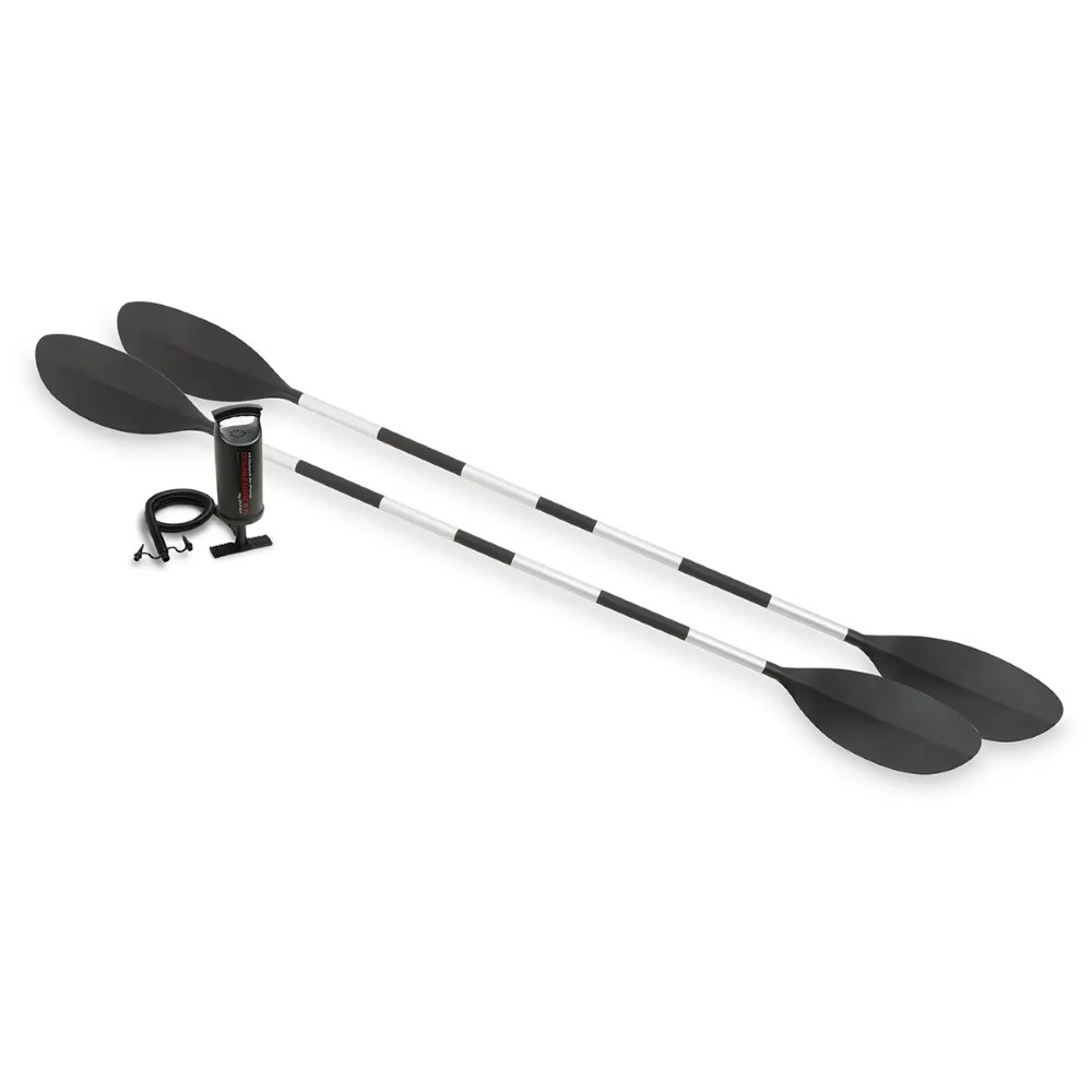 Intex Kayak Boat Explorer 2 For 2 Persons ( 123*36*20 ) With 2 Oars & An Air Pump