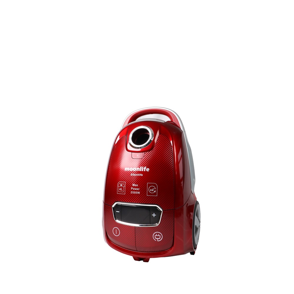 Moonlife Silentlife Vacuum Cleaner Maroon