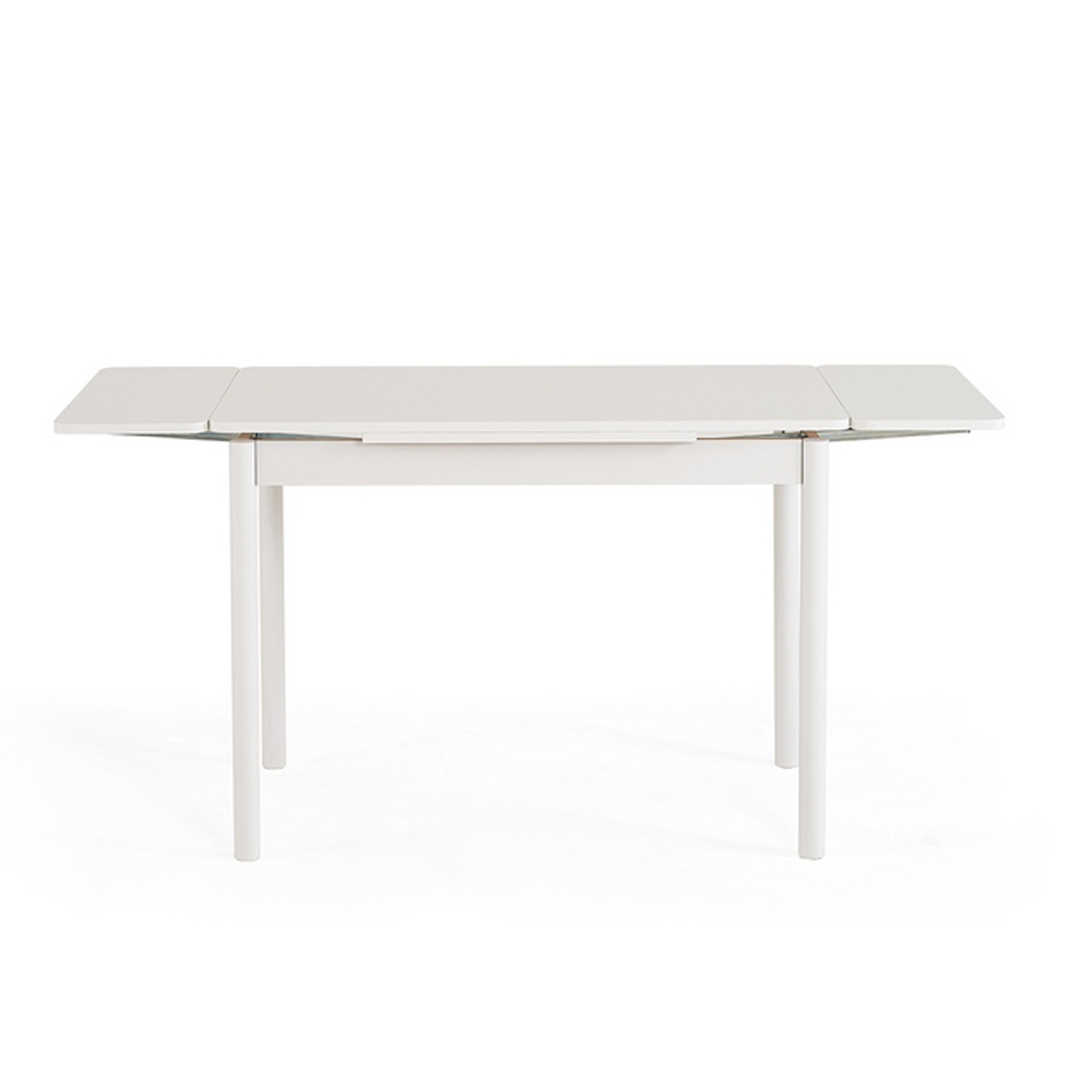 Evissa Extendable Dining Table 70*110 Cm - White