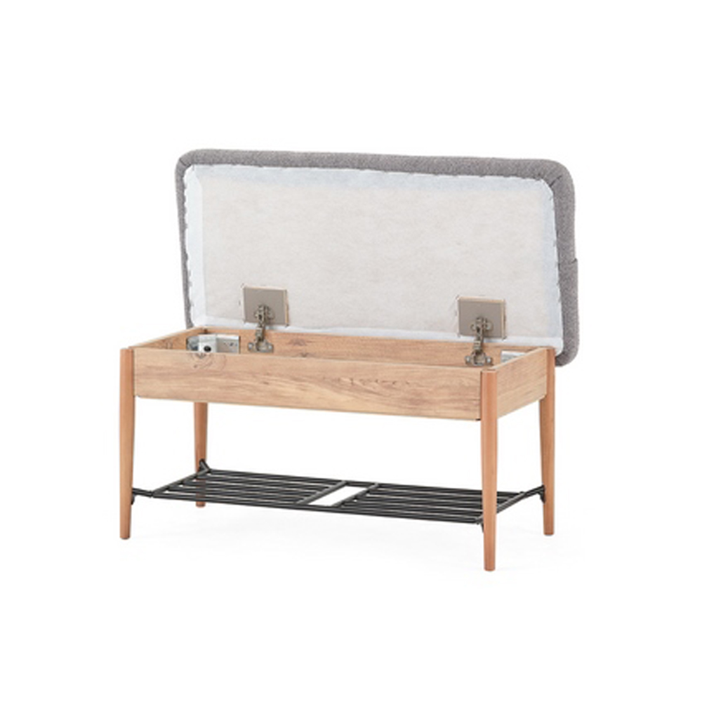 Evissa Lik Bench - Napoli and Atlantic Pine