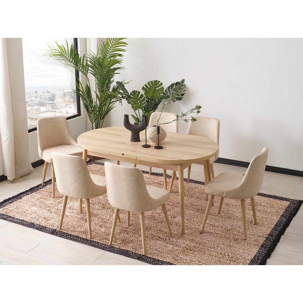 Evissa Efe Chair - Casa and Rossini and Cream