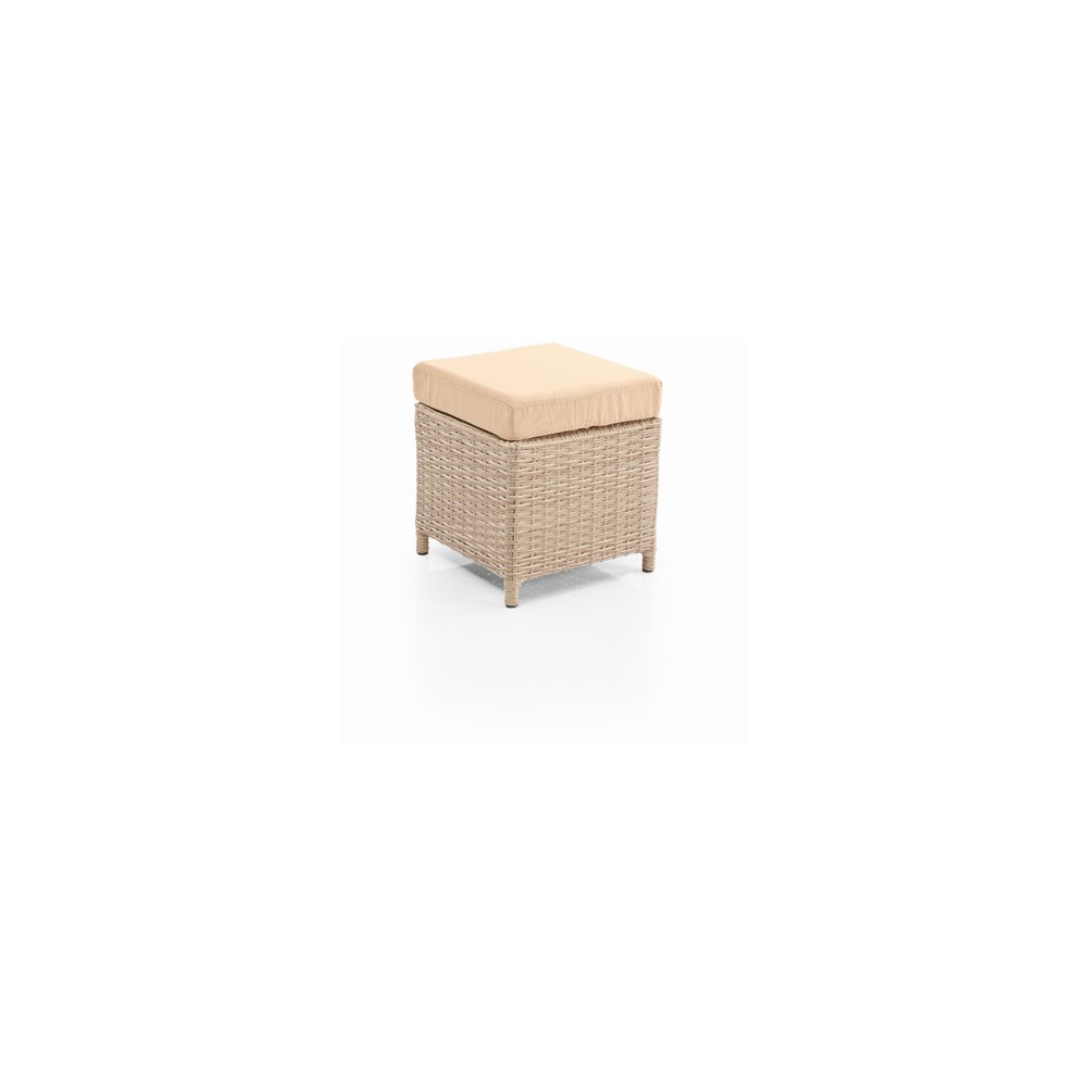 Emek Garden Bahama Table and 2 Puff Sitting Set 3+1+1+90*160 Cm