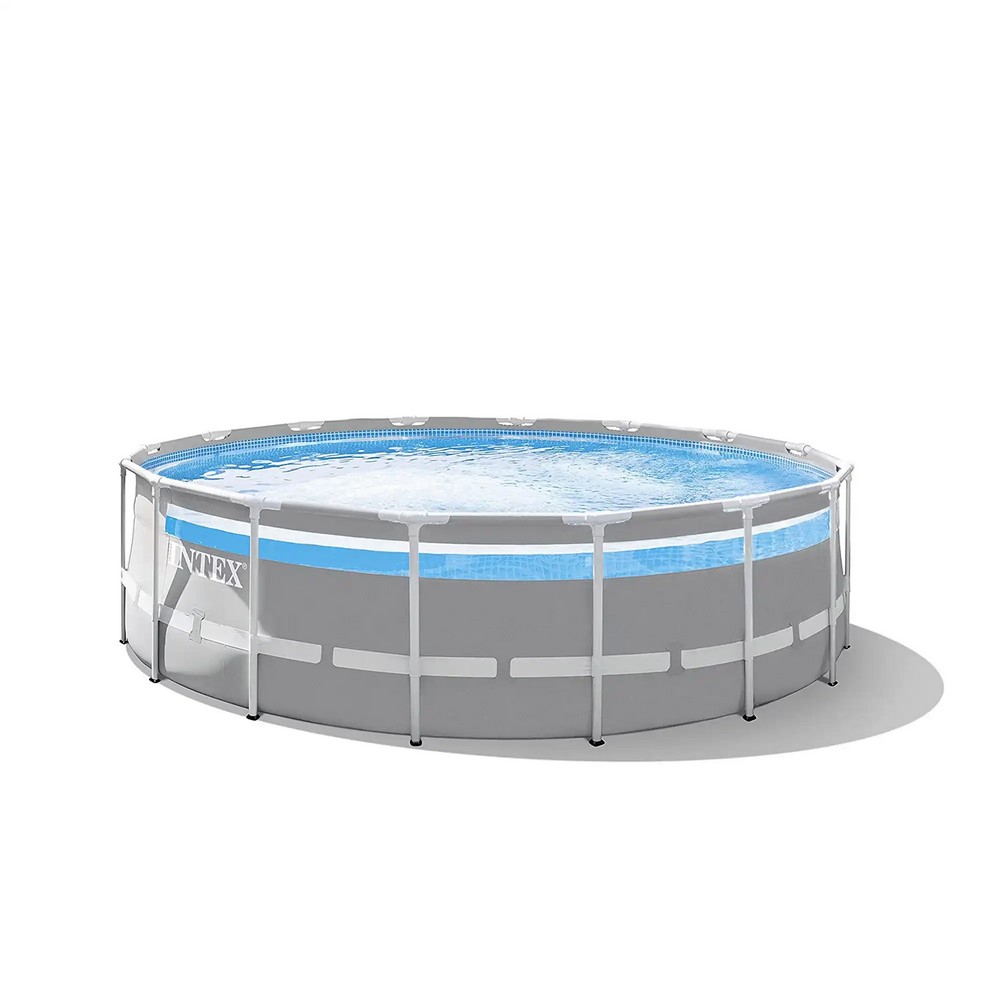 Intex Round Prism Frame Clearview Pool 4.88 x 1.22m