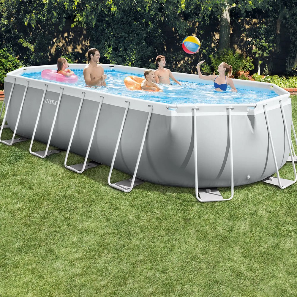 Intex Prism Frame Oval Pool Set 610x305x122 cm