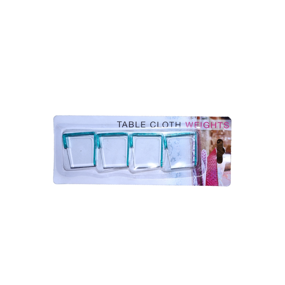 Koopman Table Cloth Clamp Set 4Pcs 4As