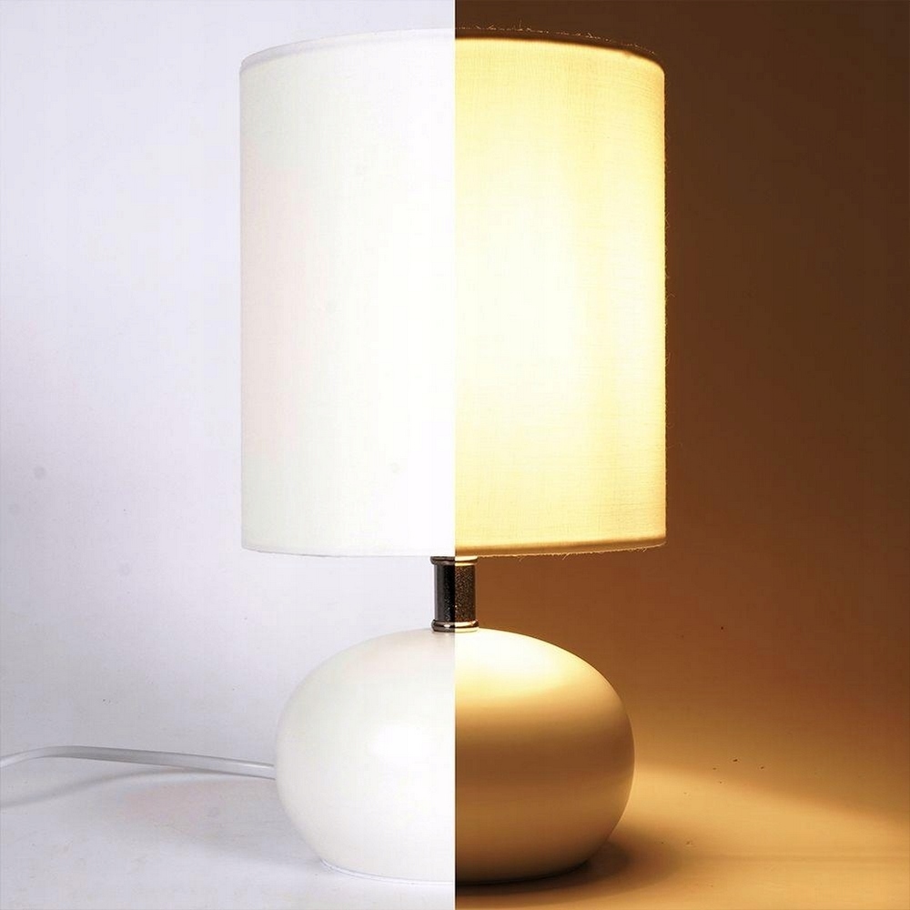 Koopman Table Lamp 24 Cm White