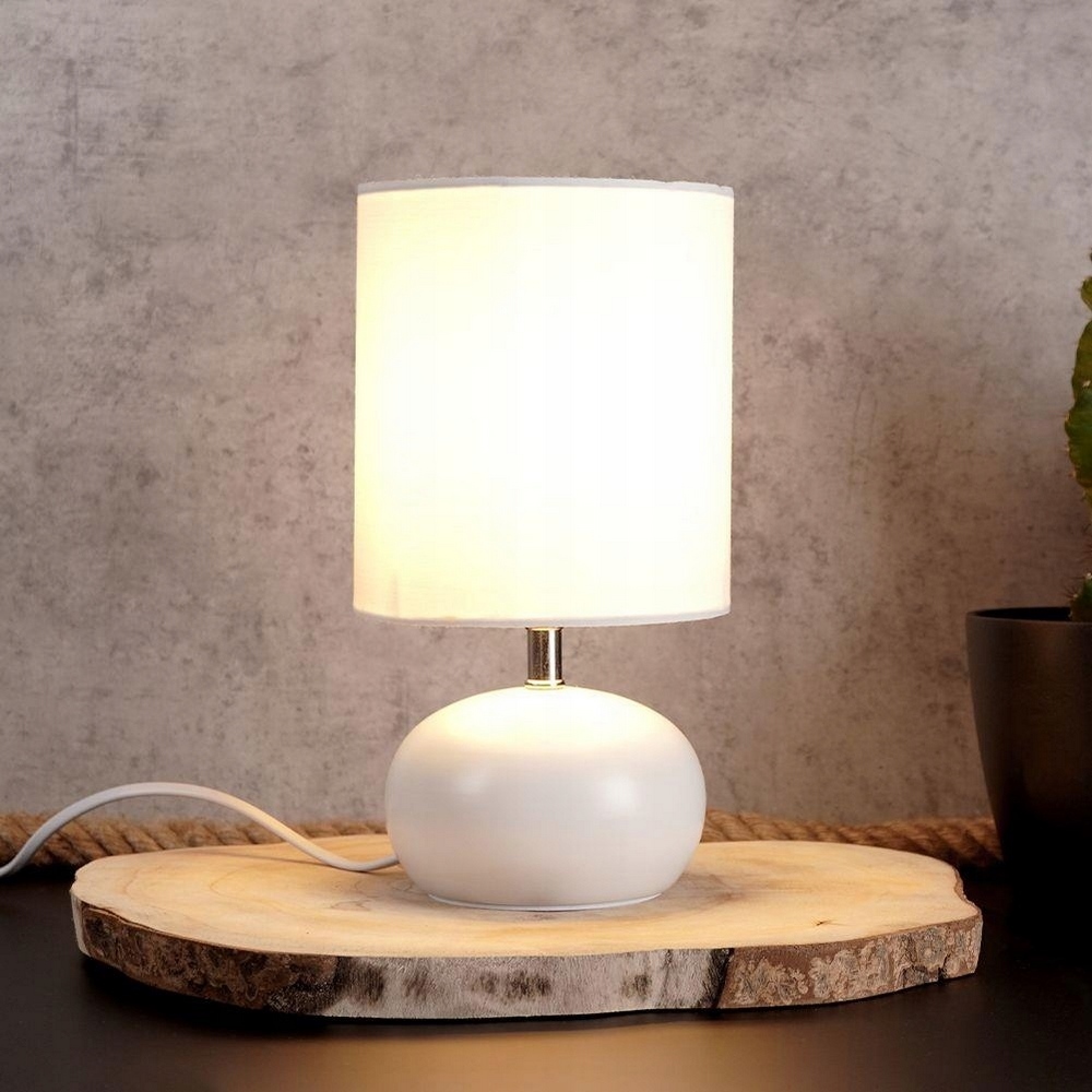 Koopman Table Lamp 24 Cm White