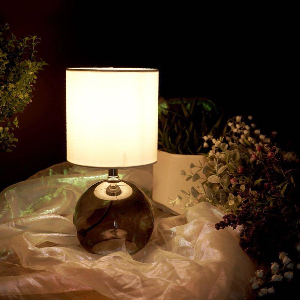 Koopman Table Lamp 24Cm White