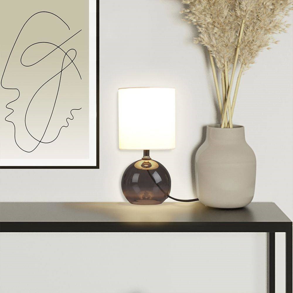 Koopman Table Lamp 24Cm White