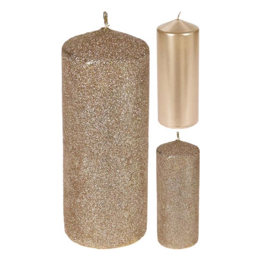 Koopman Candles Goud 18Cm 2Ass Fınısh