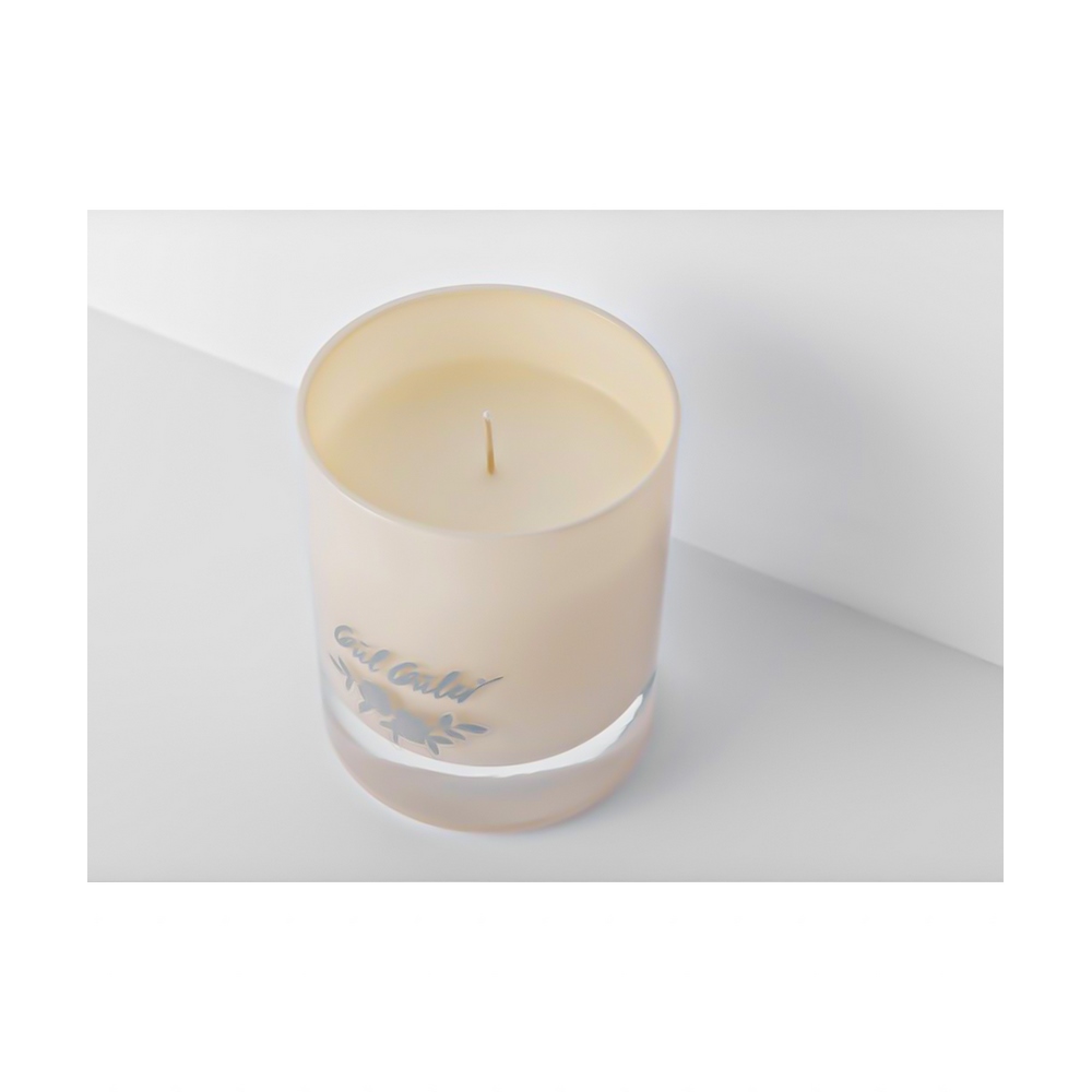 Koopman Candle In Glass 9Cm Wıth Deco