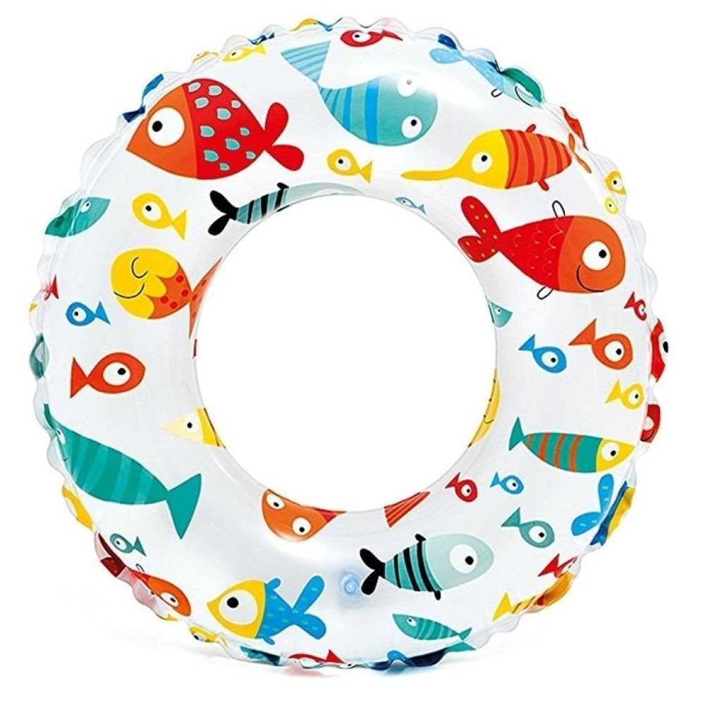 Intex Lively Print Inflatable Swim Rings  Assortment