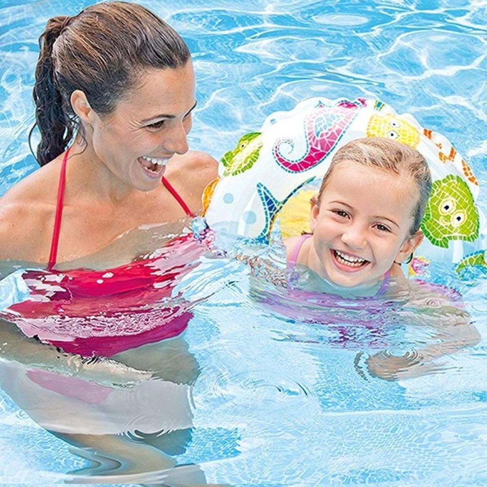 Intex Lively Print Inflatable Swim Rings  Assortment