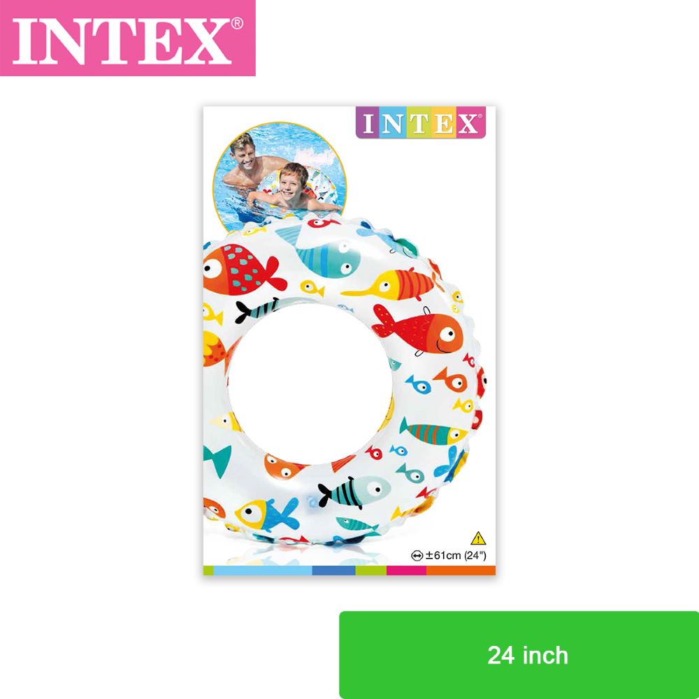 Intex Lively Print  Swim Rings  Assortment