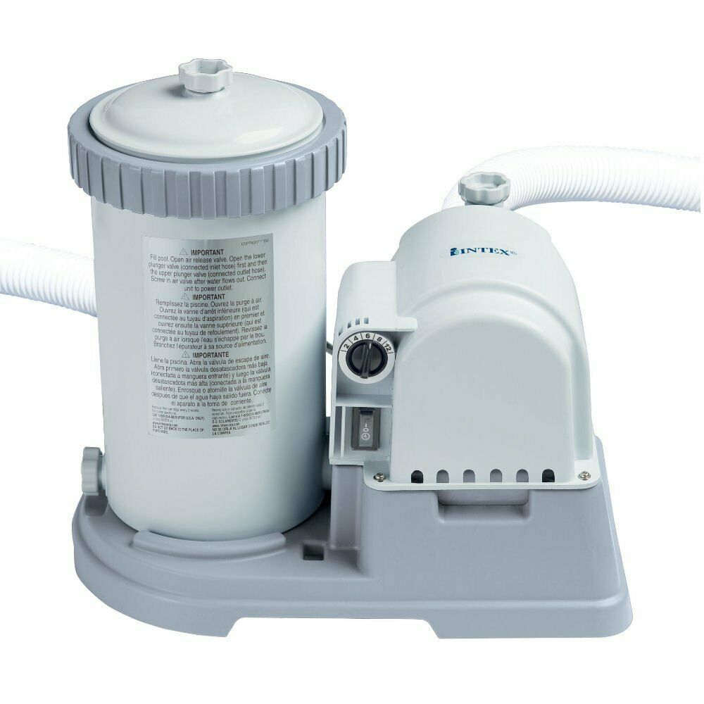 Intex Krystal Clear Cartridge Filter Pump  220 - 240 V . 7192 Lt