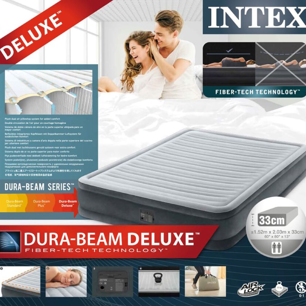 Intex Queen Comfort Air Mattress - 2 Persons
