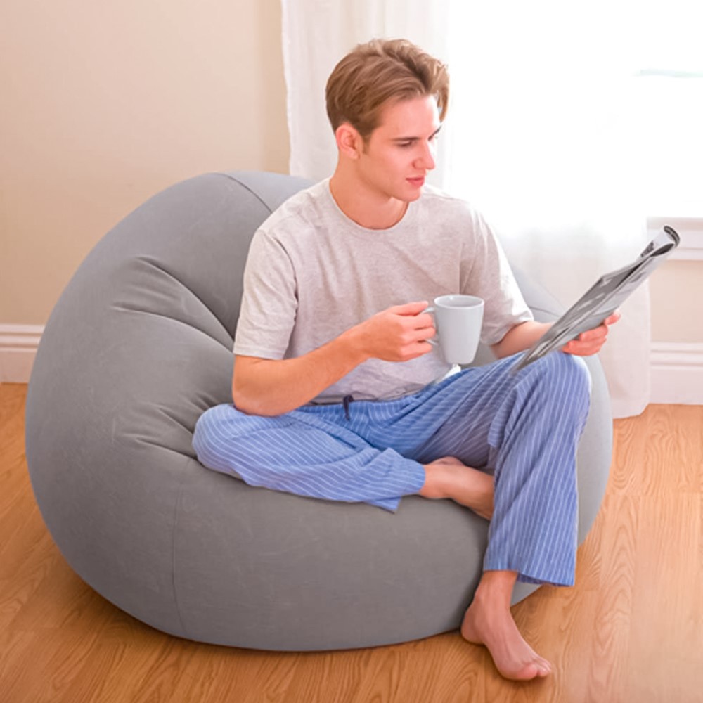 Intex Beanless Bag Chair Single Seat ( 42*41*27 )