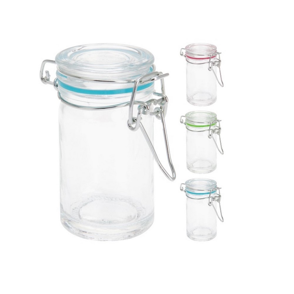 Koopman Storage Jar Glass Dia 45Xh85Mm