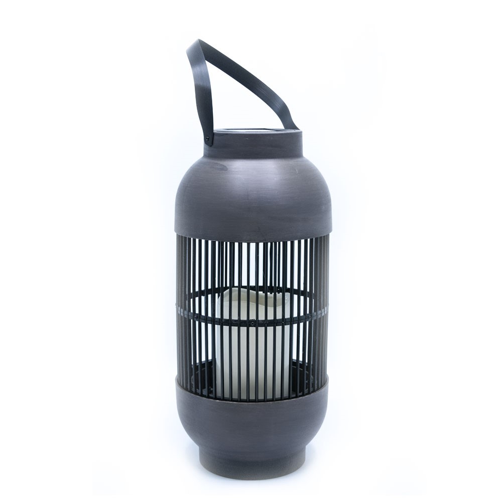 Koopman Solar Lantern Abs And Rattan