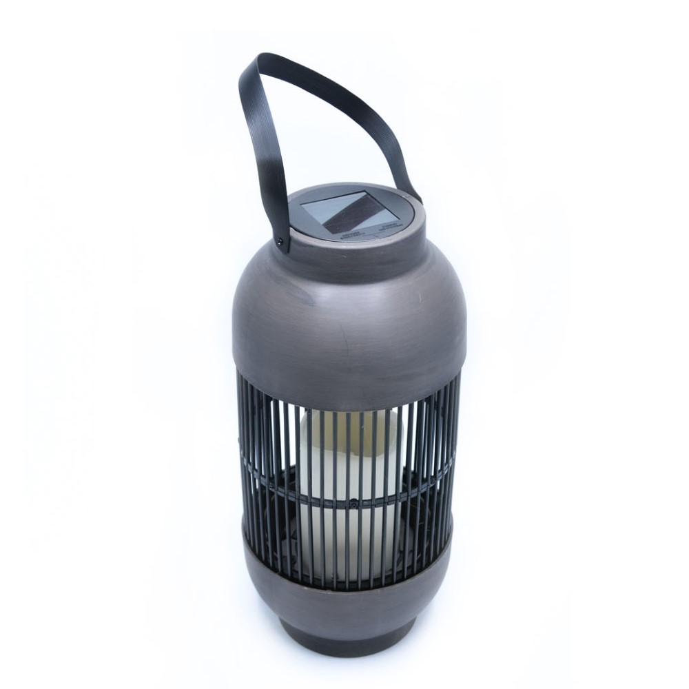 Koopman Solar Lantern Abs And Rattan
