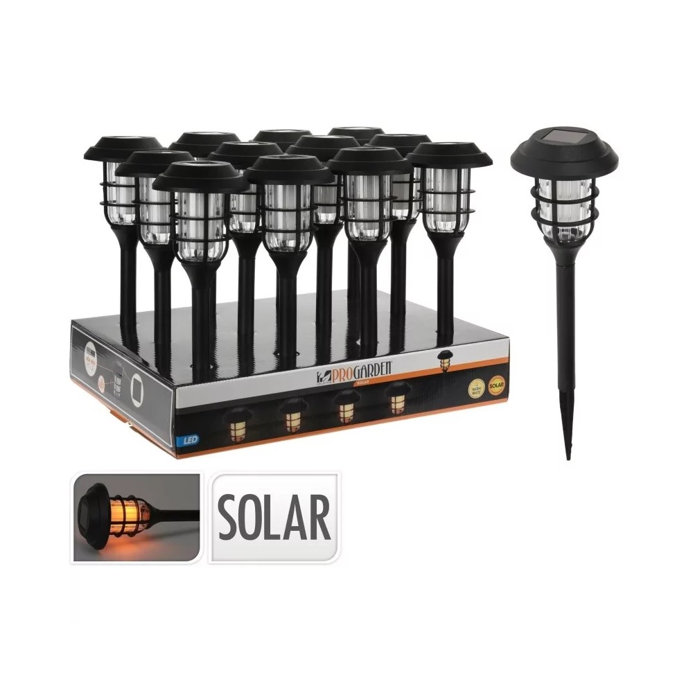 Koopman Solar Lantern Pp Height 34Cm Led