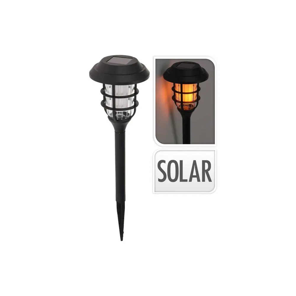 Koopman Solar Lantern Pp Height 34Cm Led