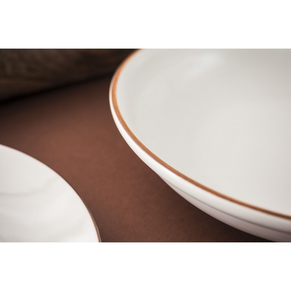 Koopman Plate Deep Dia 21Cm White Colo