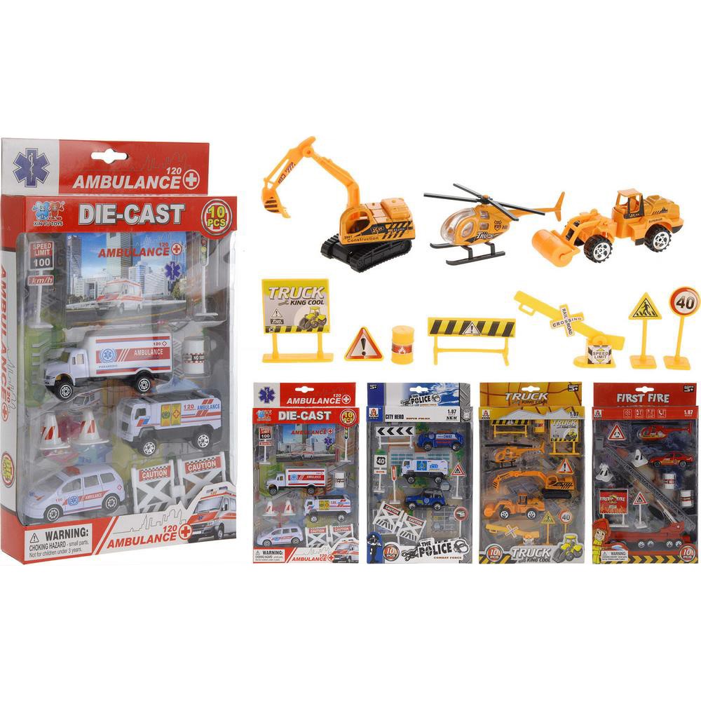 Koopman Car Die Cast Set 4Ass