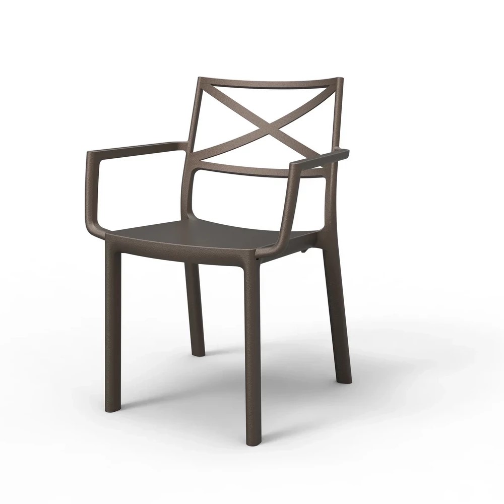 Keter Metalix Chair Bronze