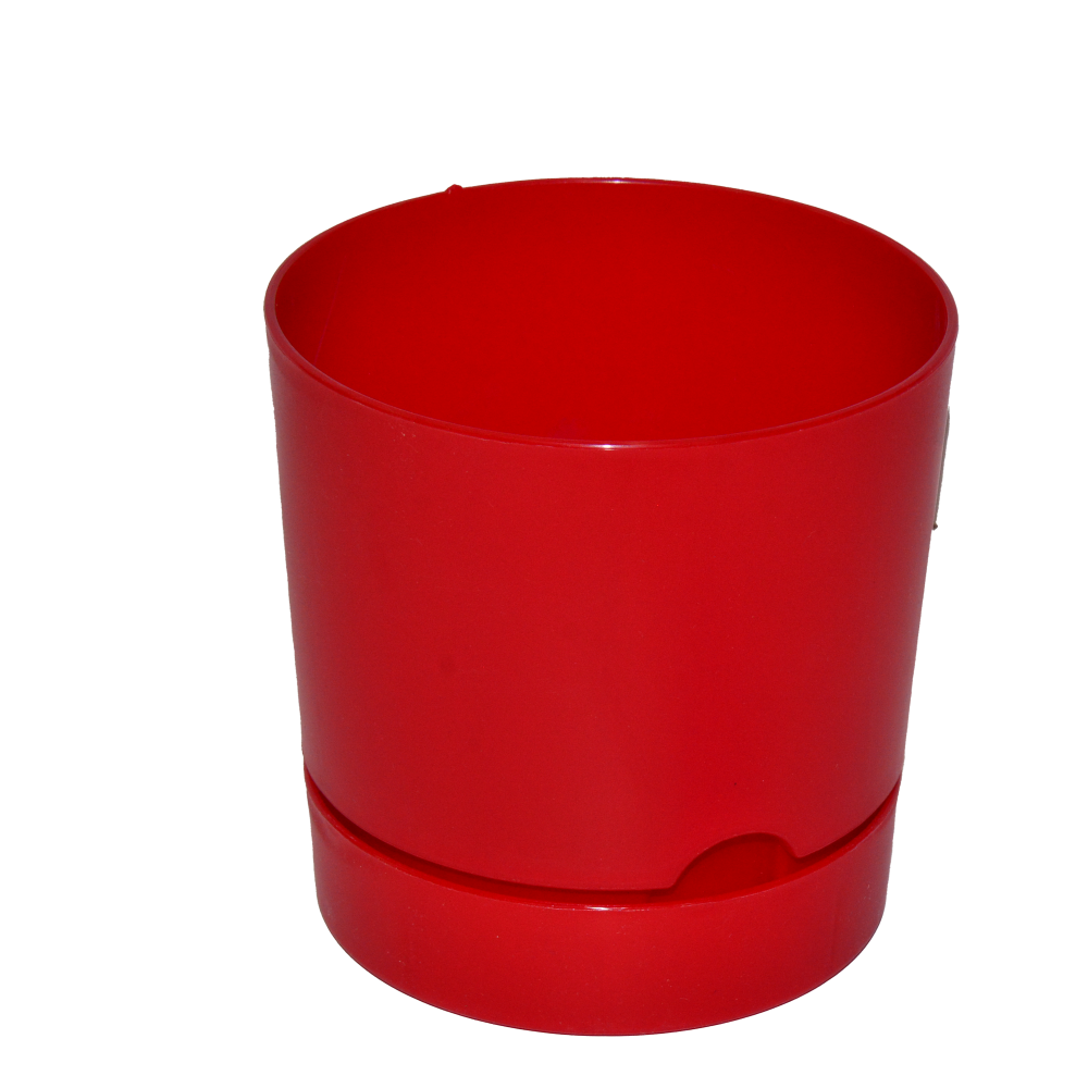 Poliwork Begonya Flower Pot 15 Red