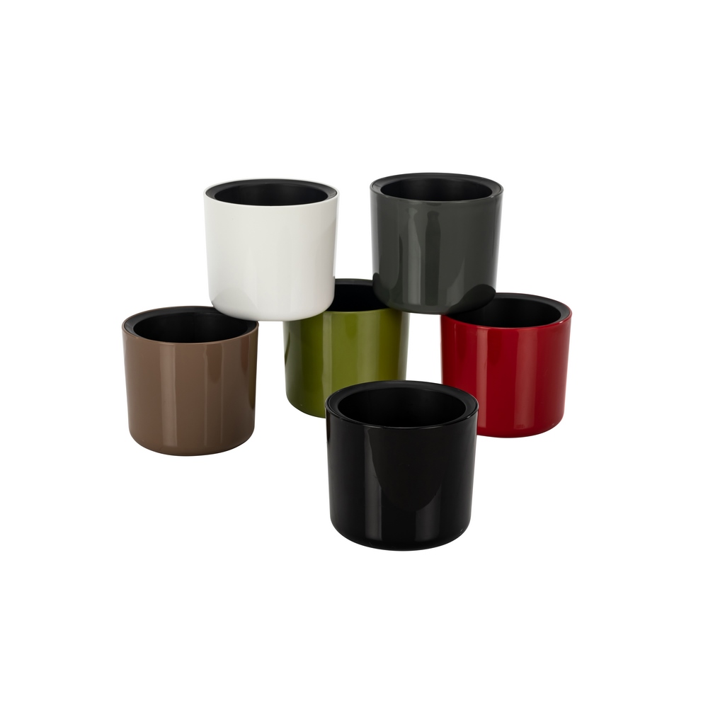 Poliwork Mimoza Flower Pot 11 White