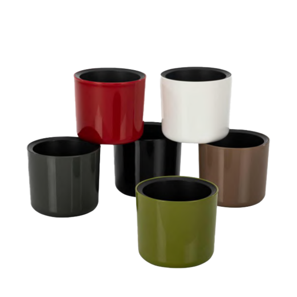 Poliwork Mimoza Flower Pot 11 White