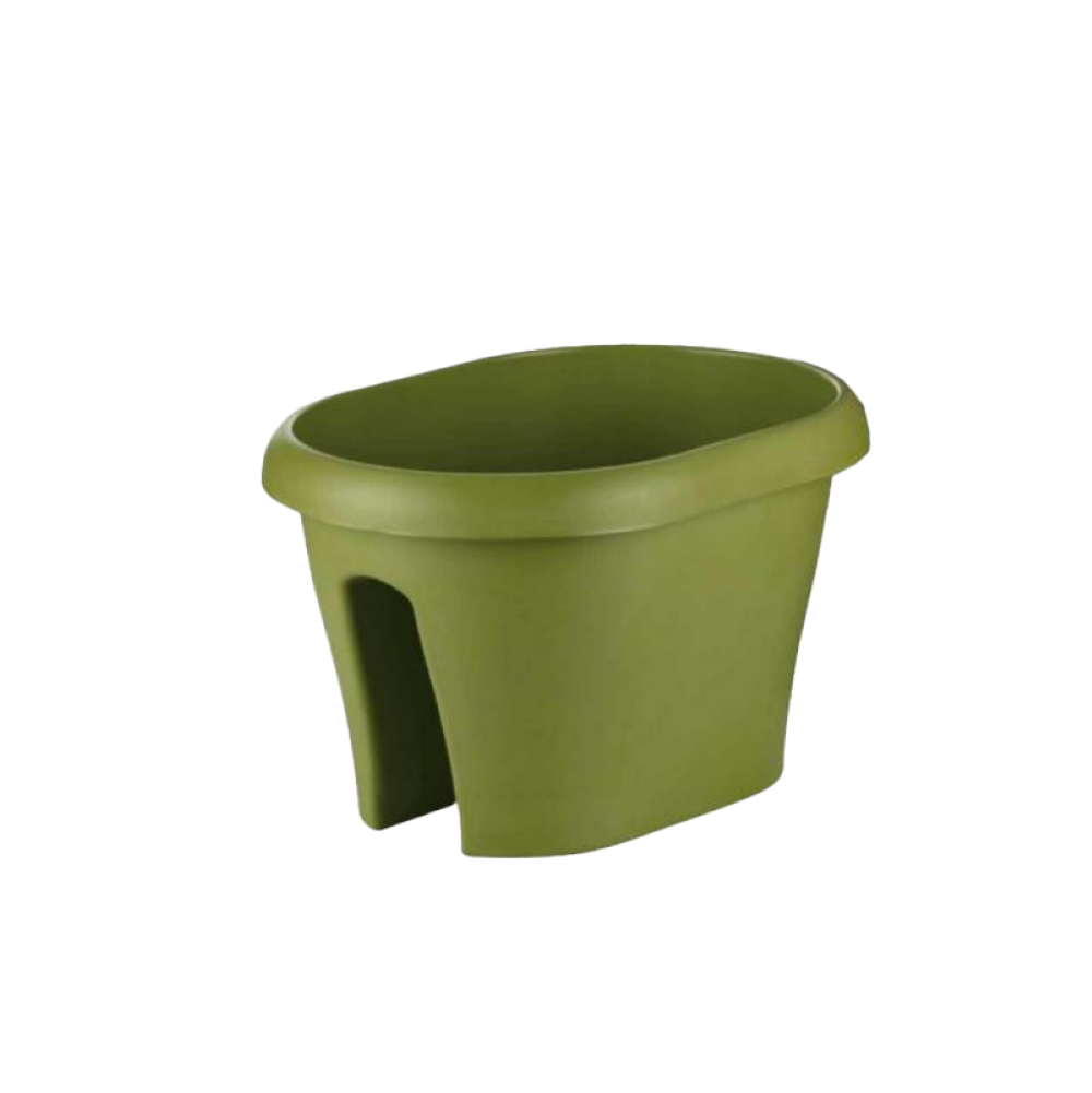 Poliwork Gardenya 2 Side Flower Pot 40 Anthracite