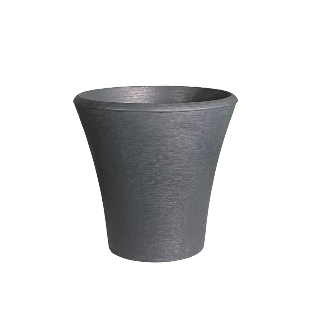Poliwork Begonvil Round Flower Pot 38 Anthracite