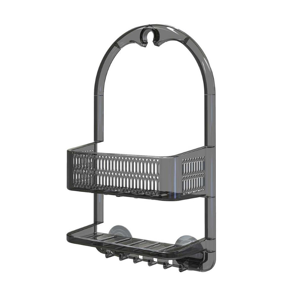Primanova Shower Set Caddy-Transparent Black