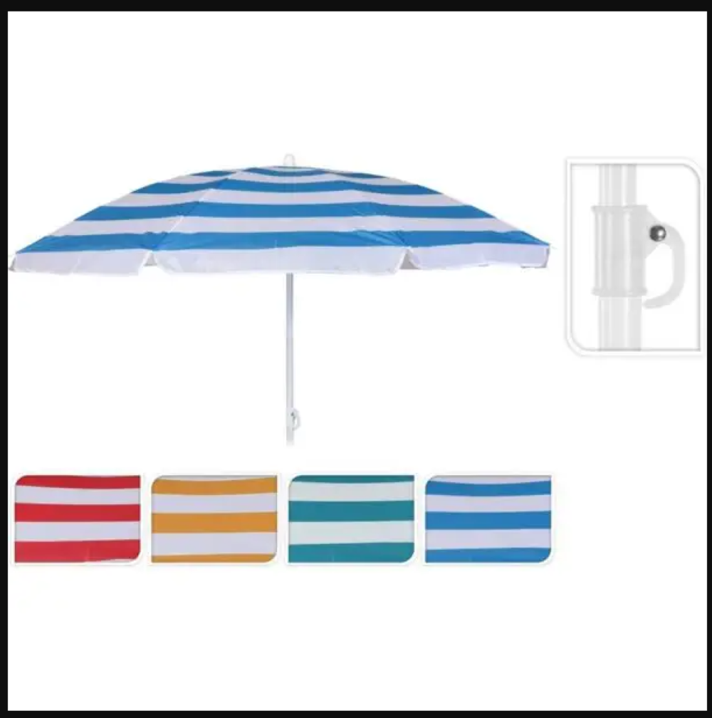Koopman Beach Umbrella 150Cm 2Ass