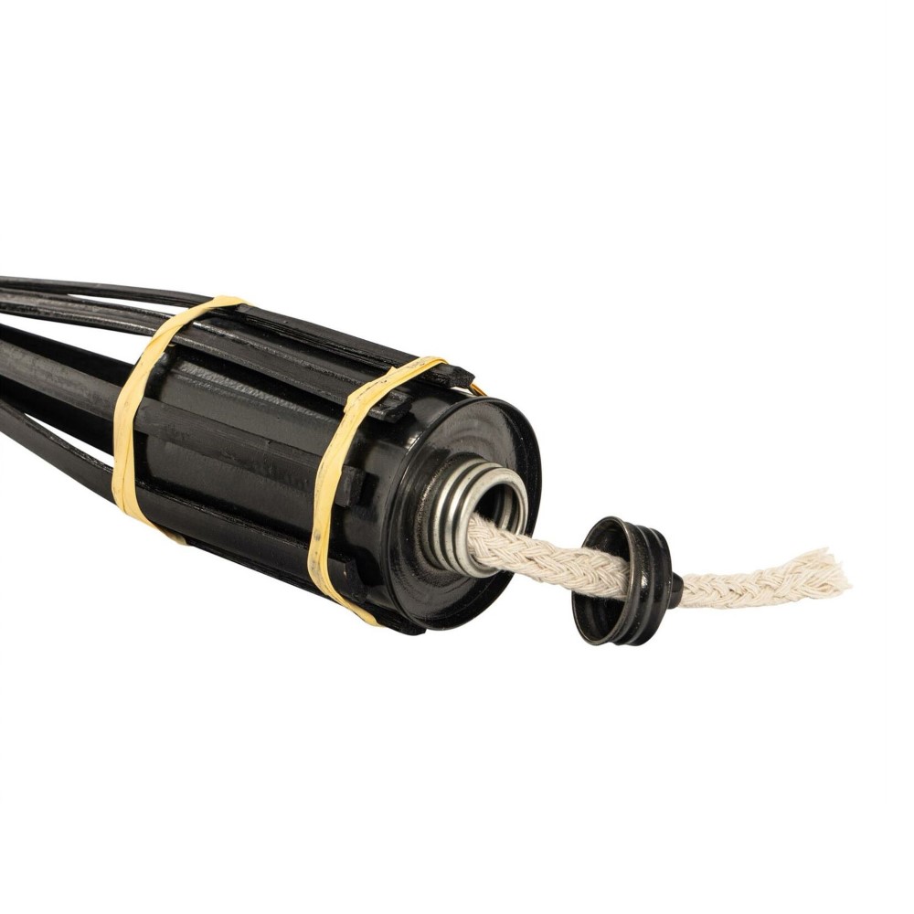Koopman Garden Torch Nature 15Cm Bamboo Black