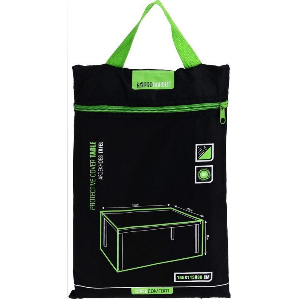 Koopman Garden Table Cover 165X115X80Cm Black