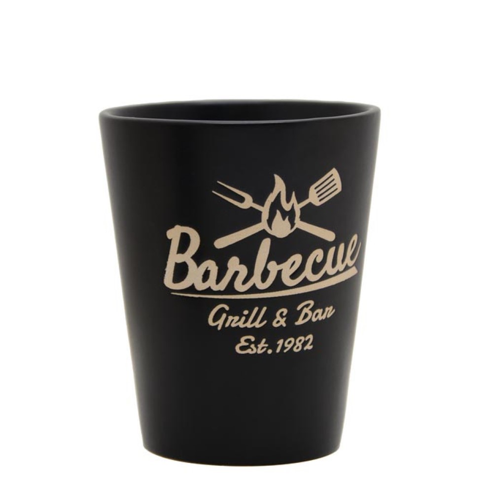 Koopman Mug Stoneware 325Ml Black Clr