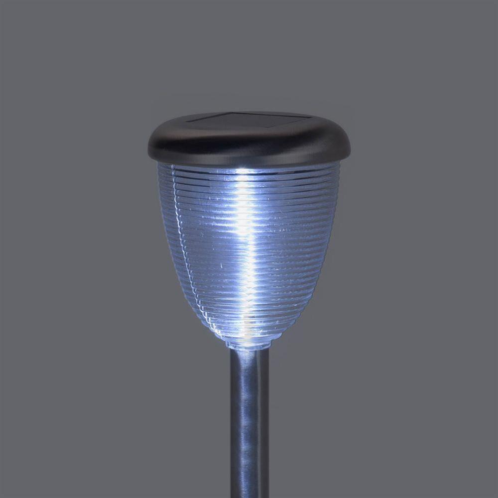 Koopman Dt2100330S Solar Garden Lamp Led 35Cm Silver