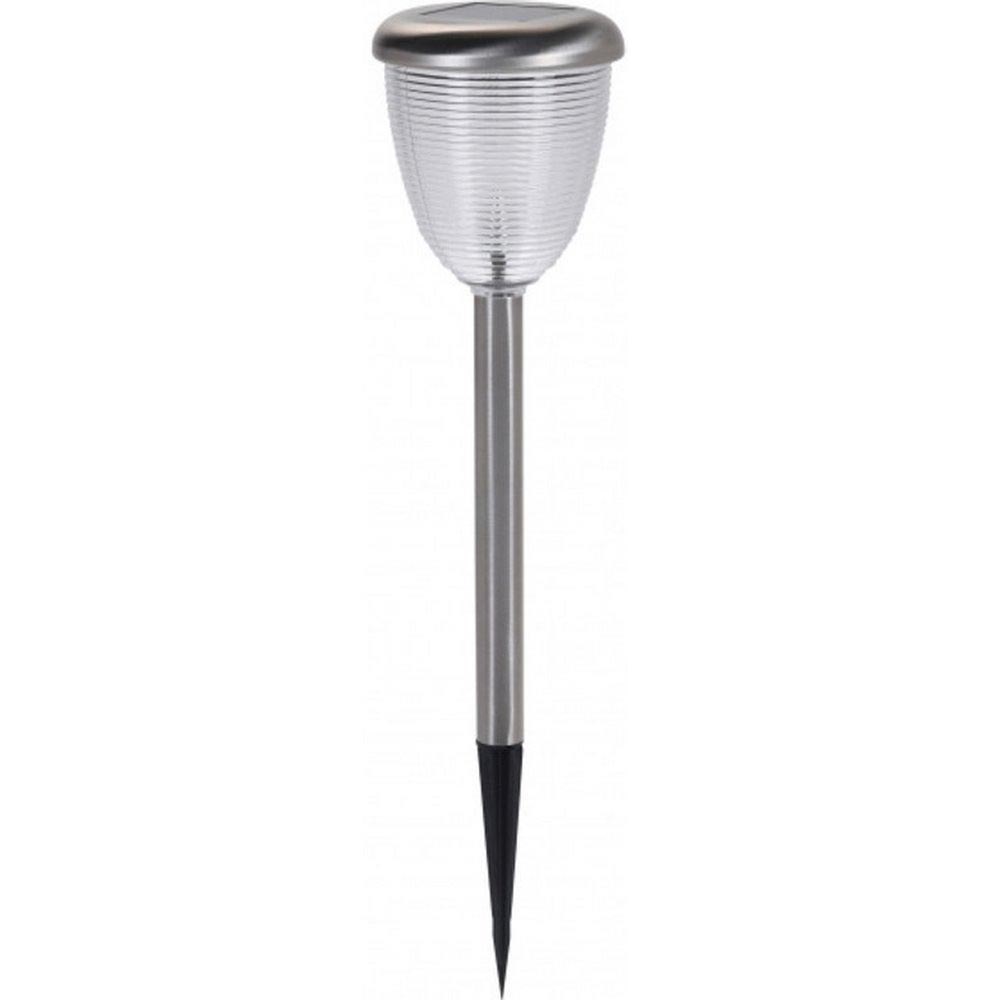 Koopman Dt2100330S Solar Garden Lamp Led 35Cm Silver