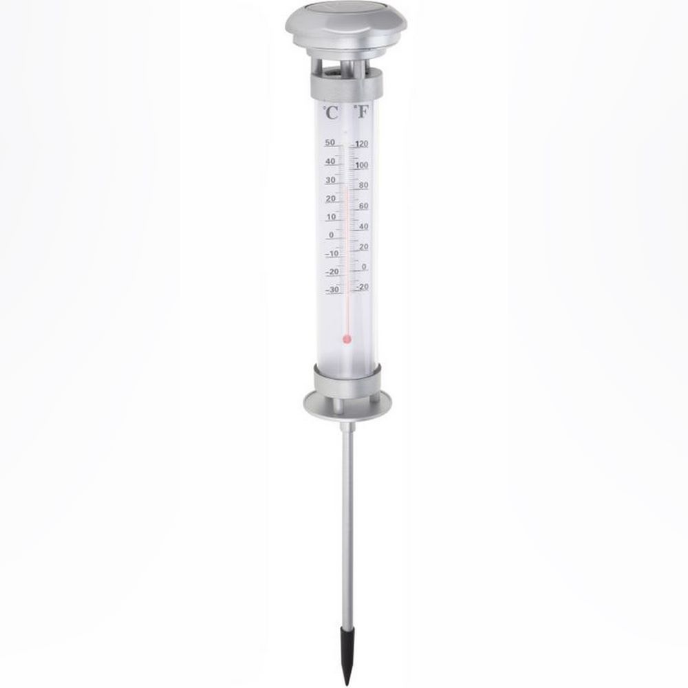 Koopman Solar Thermometer Lamp