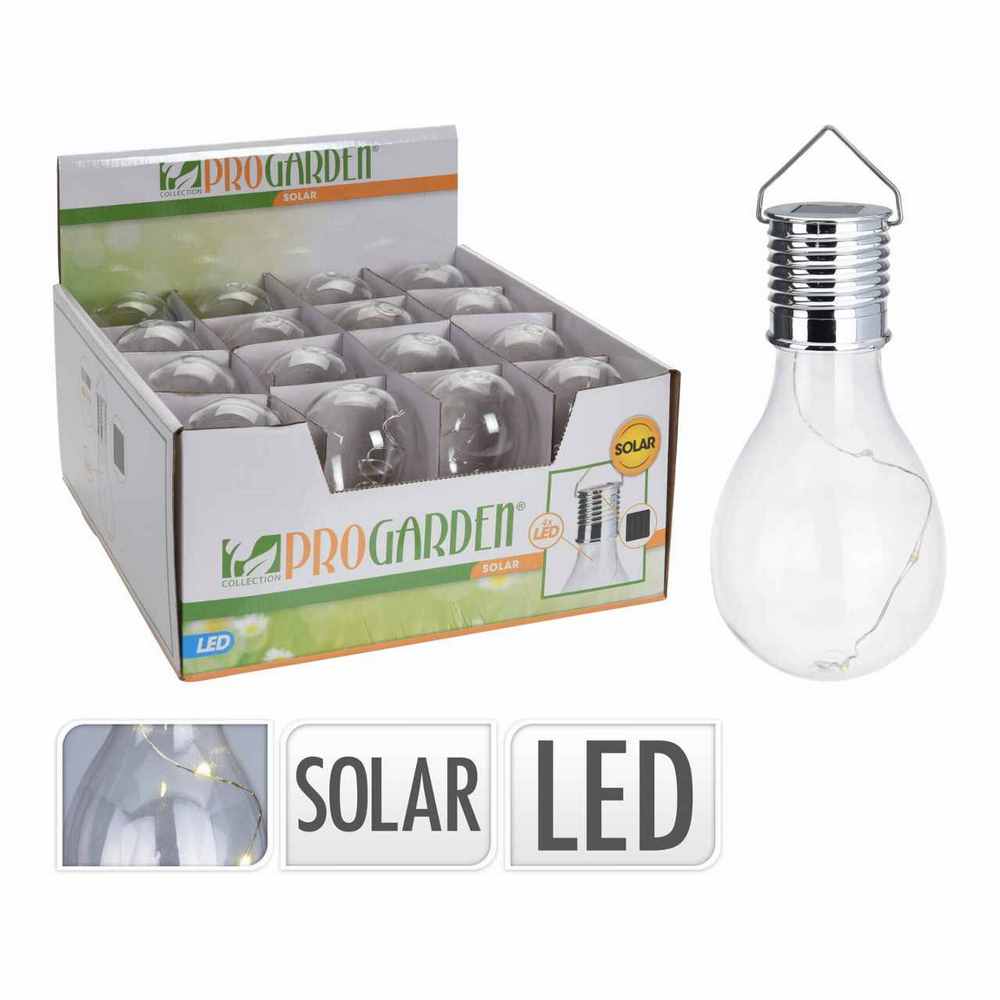 Koopman Solar Lamp Led Pear Shape