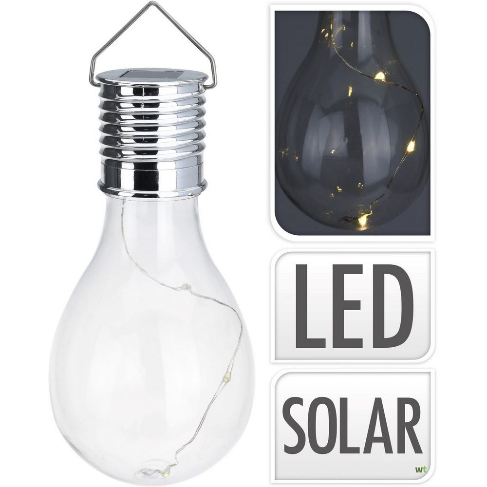 Koopman Solar Lamp Led Pear Shape
